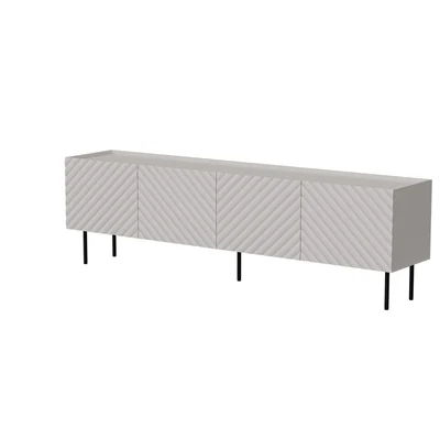 Szafka RTV LUCCA 4D 200x40x59 cm, kolor kaszmir