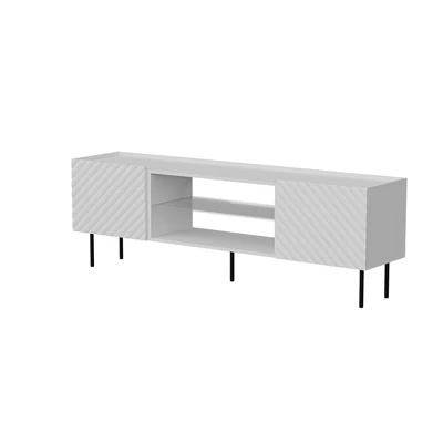 Szafka RTV Gembird Lucca 180x40x59 biała