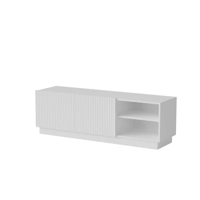 Szafka RTV LIVERTI 150x42x48 biała