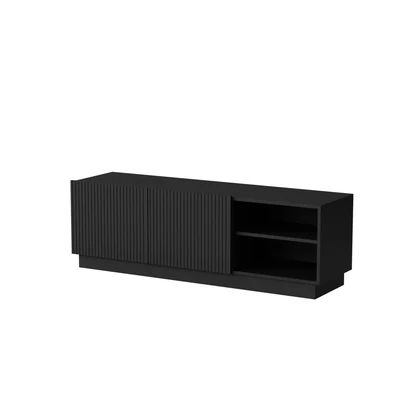 Szafka RTV LIVERTI 150x42x48 czarna