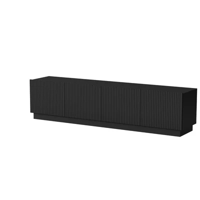 Szafka RTV LIVERTI 200x42x48 Czarna