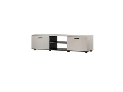 Szafka RTV SOHO 140x43x37 kaszmir+czarny