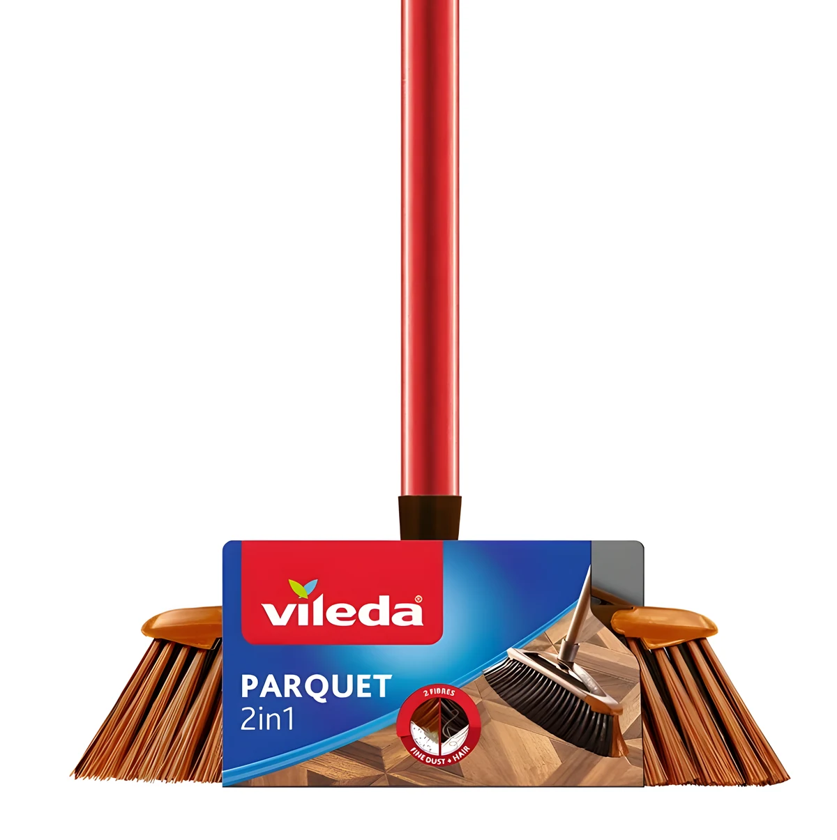 Szczotka do parkietu Vileda 2w1 brązowa