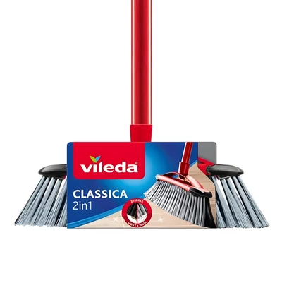 Szczotka uniwersalna Vileda Classica 2w1, czarna