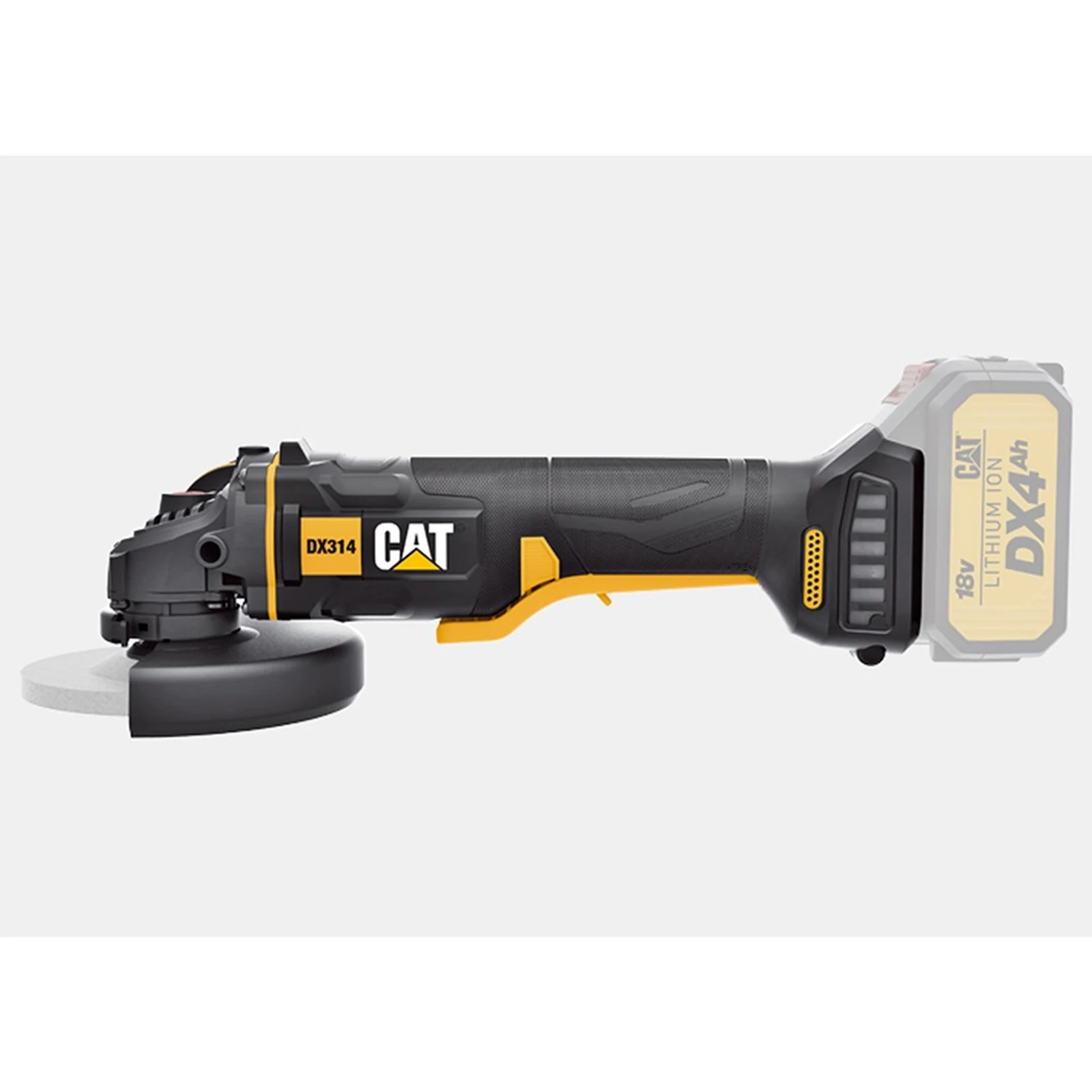 Szlifierka kątowa bez akumulatora CAT DX314B — zdjęcie 1 z 2