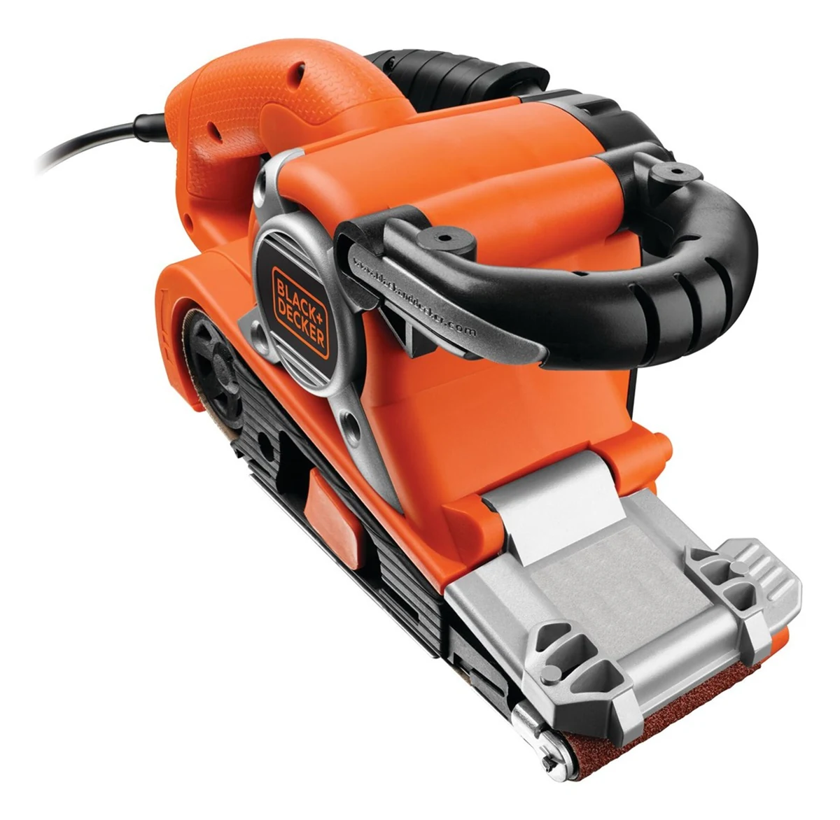 Szlifierka taśmowa Black+Decker KA88-QS, pomarańczowa