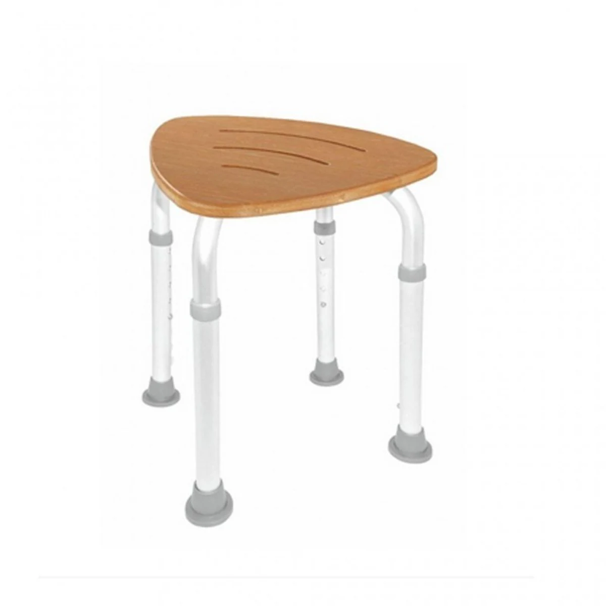 Taboret kąpielowy drewniany regulowany 136 kg