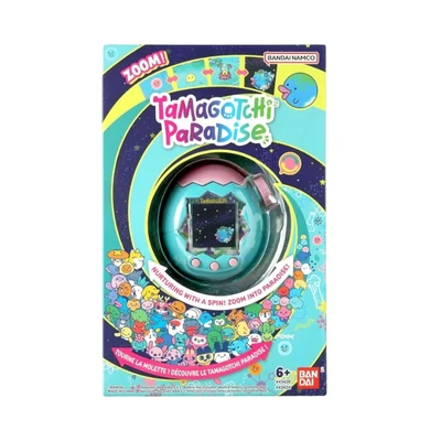 Tamagotchi Paradise - Jade Forest [Typ] Kolekcjonerska zabawka elektroniczna [Marka] Tamagotchi [Model] Paradise - Jade Forest [Kluczowe specyfikacje] Wersja kolekcjonerska, motyw Jade Forest,