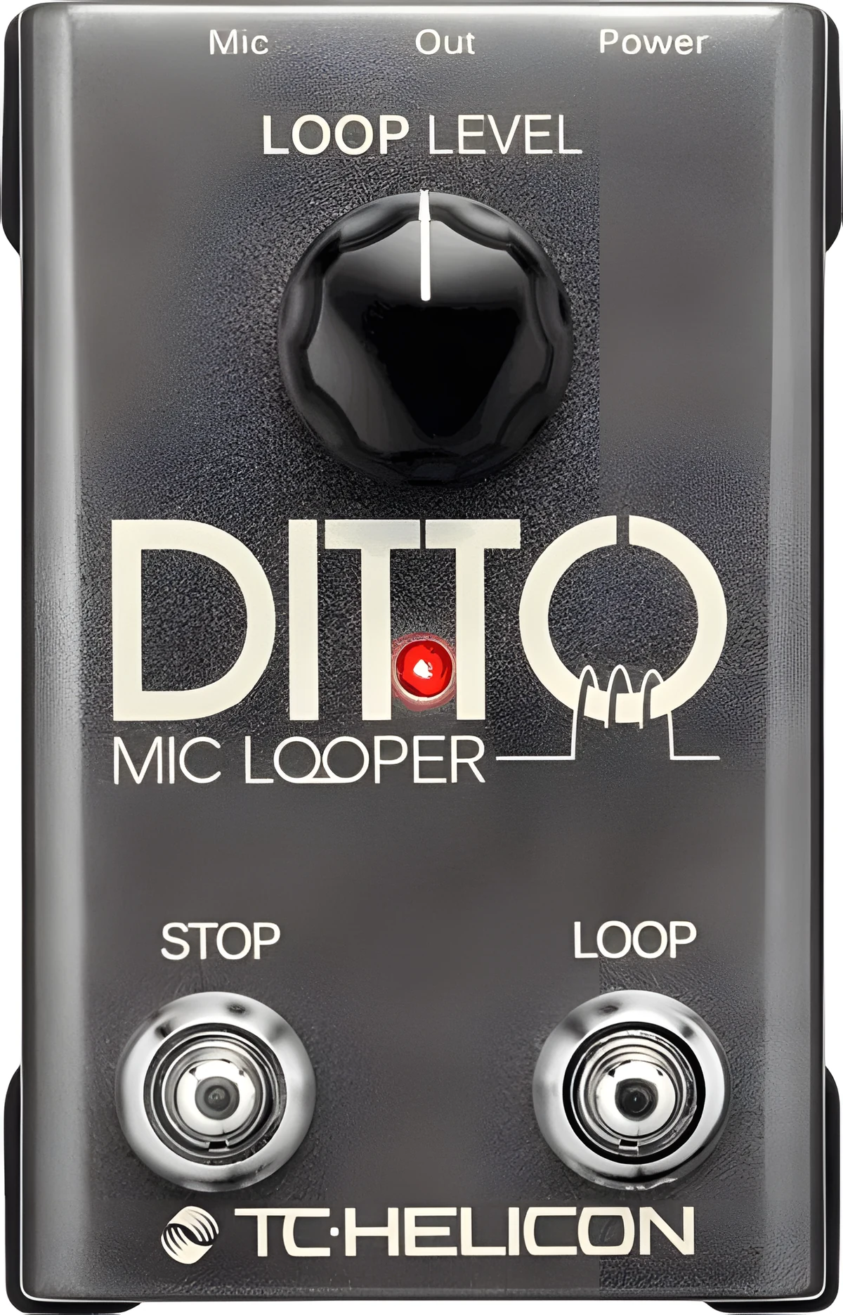 Looper mikrofonowy TC Helicon Ditto Mic - kompaktowy looper dla wokalistów i muzyków