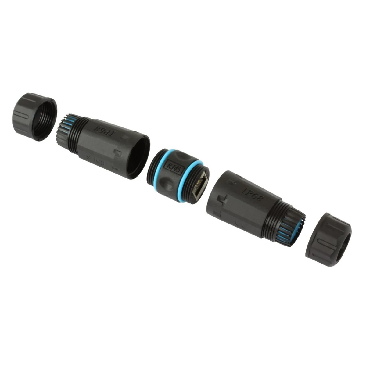 TECHLY ADAPTER ŁĄCZNIK RJ45 F/F CAT6 F/UTP ZEWNĘTRZ