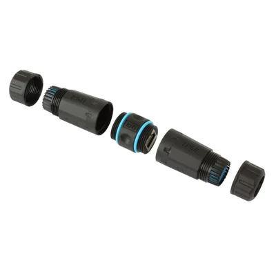 Adapter RJ45 F/F Cat6 F/UTP zewnętrzny TECHLY
