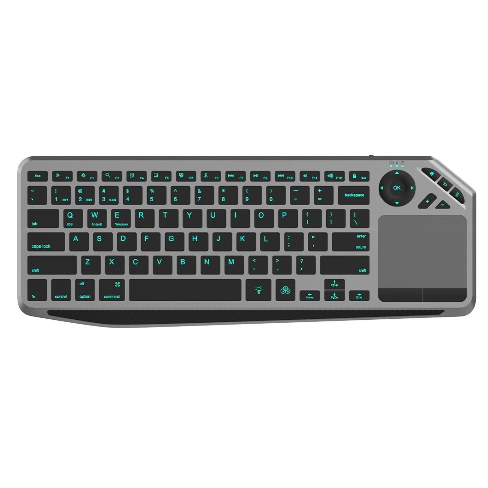 Klawiatura bezprzewodowa Techly Dual BT/RF Touch — zdjęcie 1 z 8