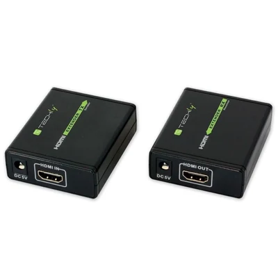 Przedłużacz HDMI przez RJ45 TECHLY EXT-E70, do 60m, obsługa 3D