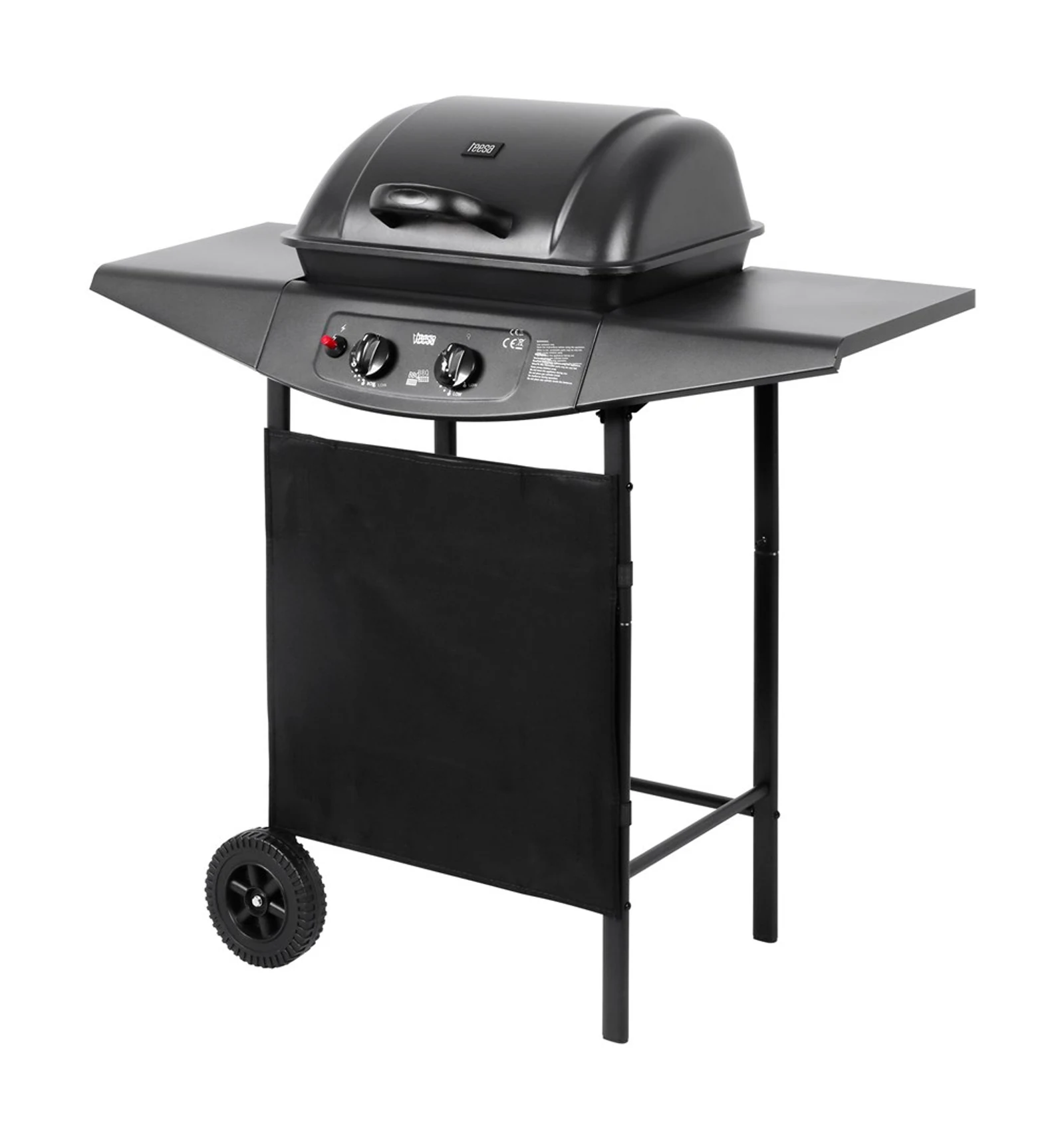 TEESA GRILL GAZOWY BBQ 2000 - 2 PALNIKI — zdjęcie 1 z 3