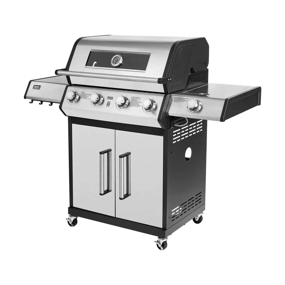 Grill gazowy Teesa Master 5006 - 5 palników, miejsce na butlę TSA0250