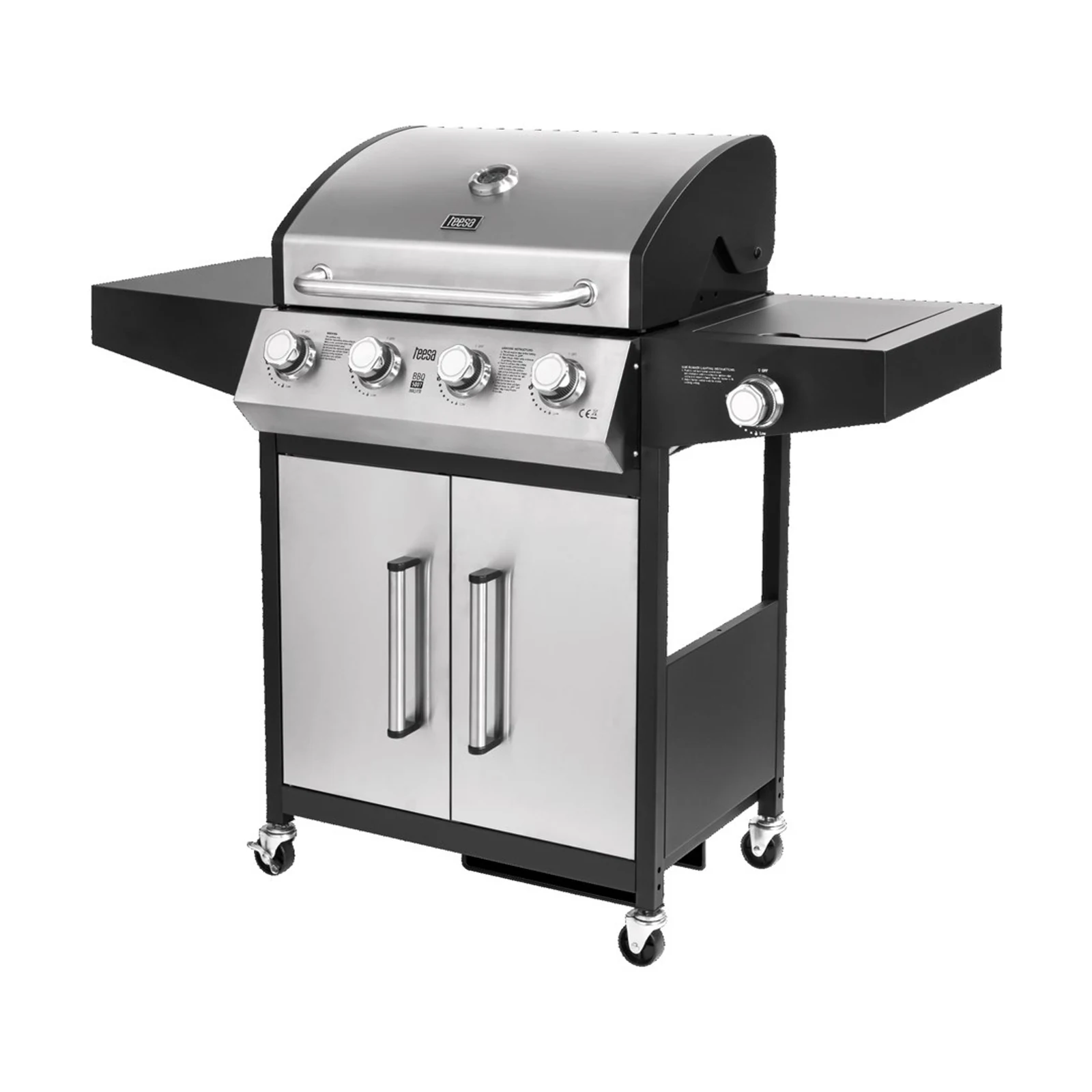 TEESA GRILL GAZOWY BBQ 5007 MASTER 5 PALNIKÓW - MIEJSCE NA BUTLĘ TSA0251 — zdjęcie 1 z 8