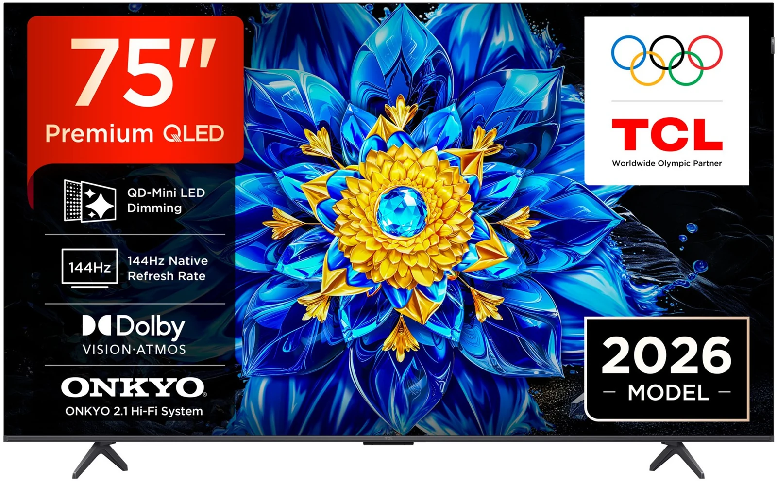 Telewizor LCD TCL 75P8L 75 — zdjęcie 1 z 8