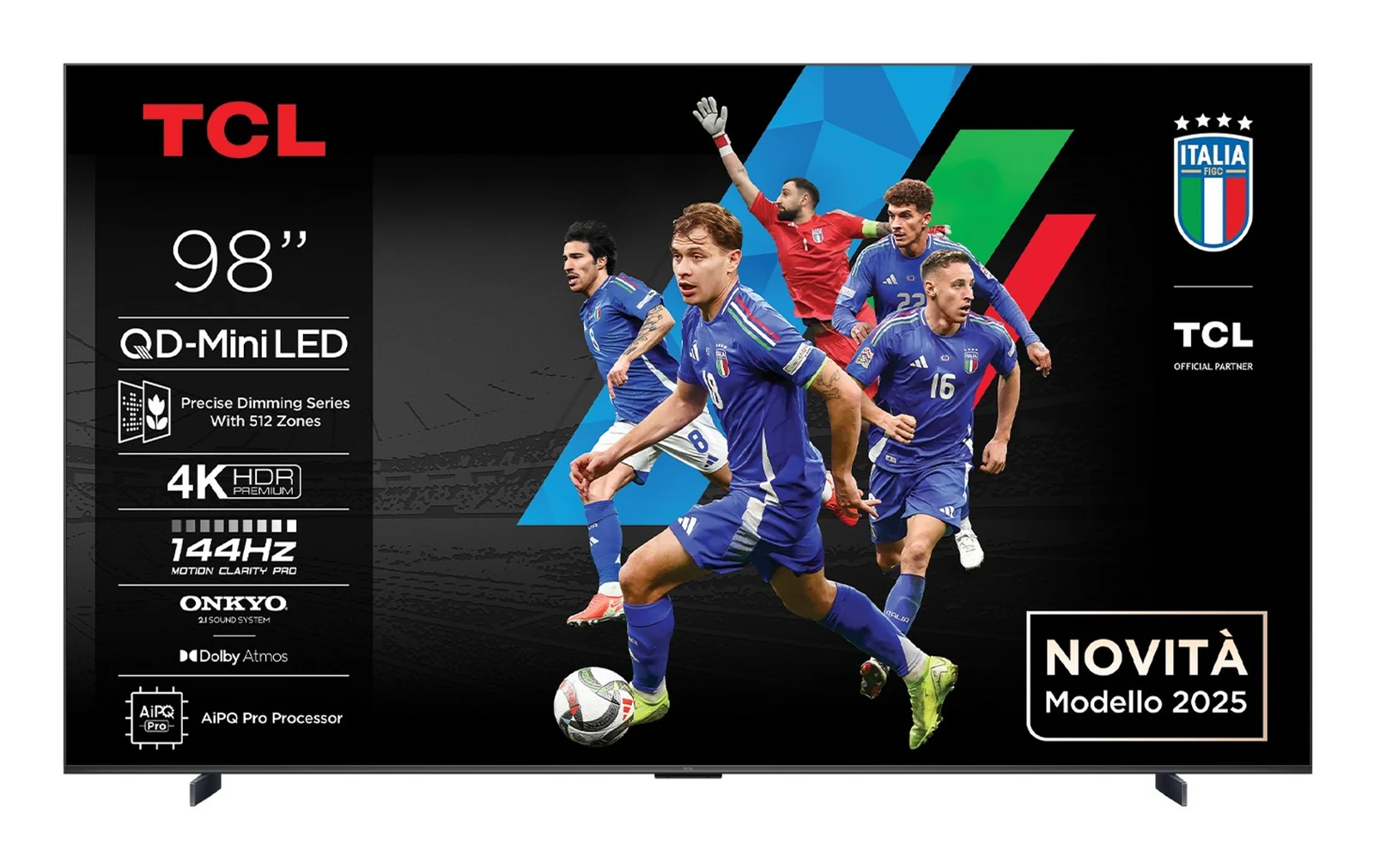 Telewizor 98" TCL 98Q6C - Metaliczny — zdjęcie 1 z 8
