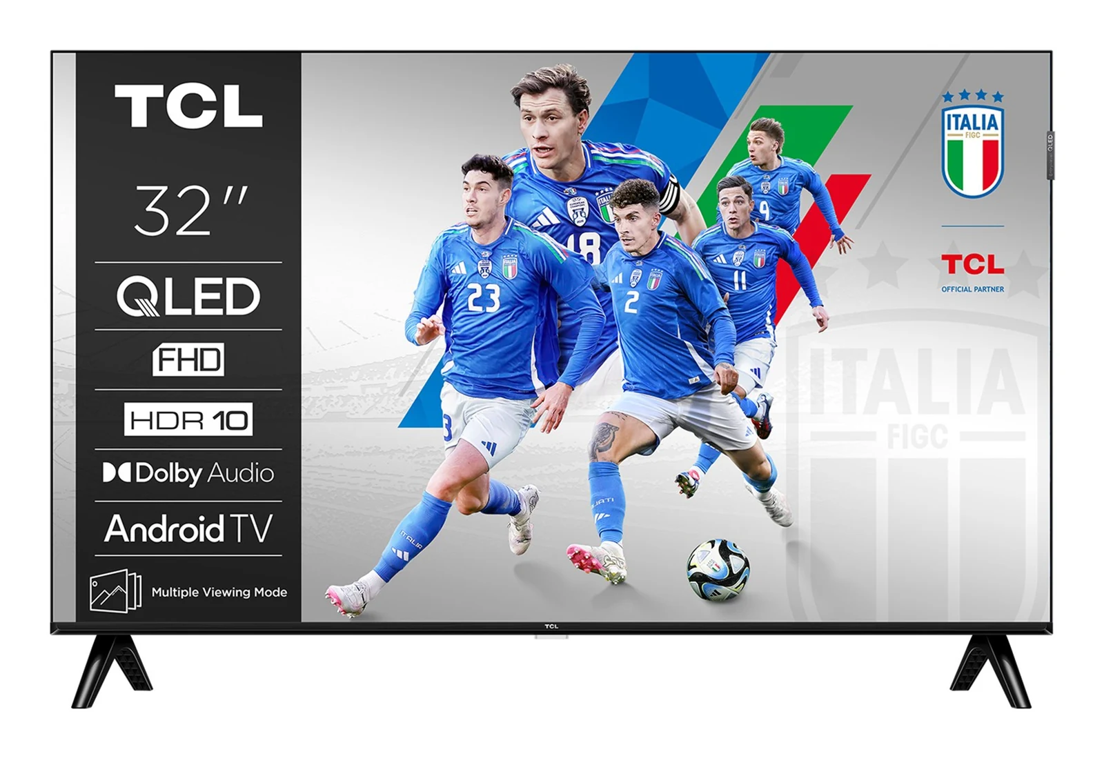 Telewizor TCL 32S59K QLED 32'' Full HD z systemem Android — zdjęcie 1 z 8