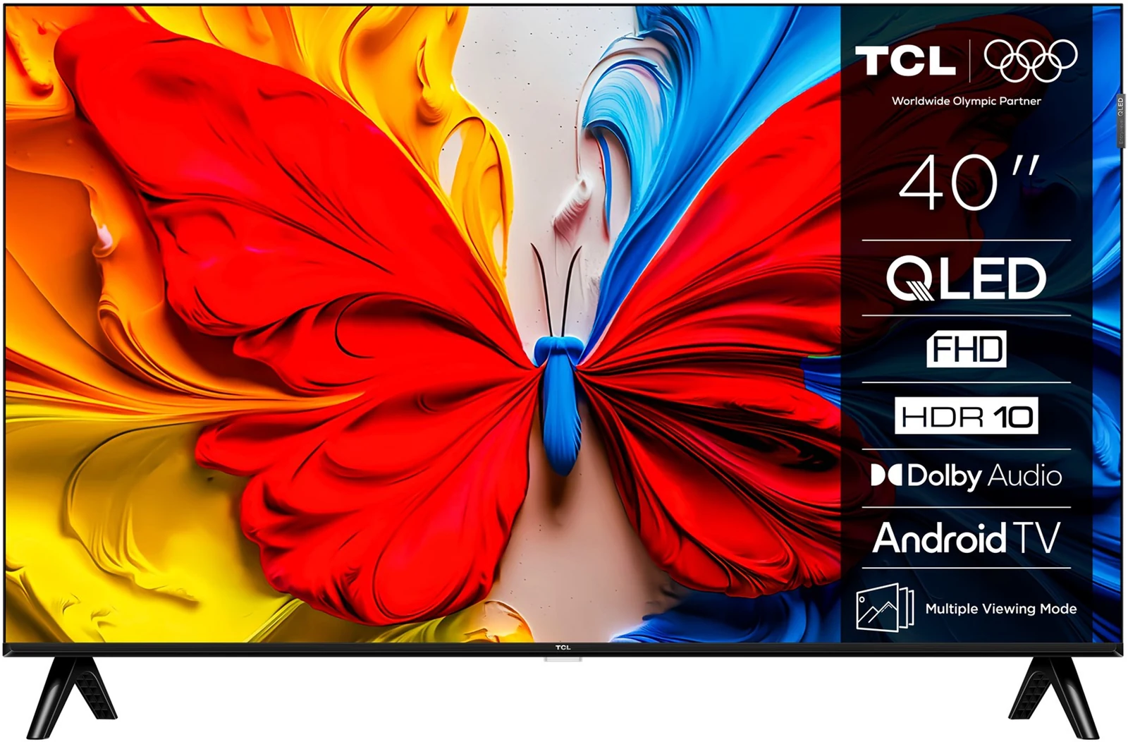 Telewizor TCL 40S5K QLED 40" Full HD Android TV — zdjęcie 1 z 7