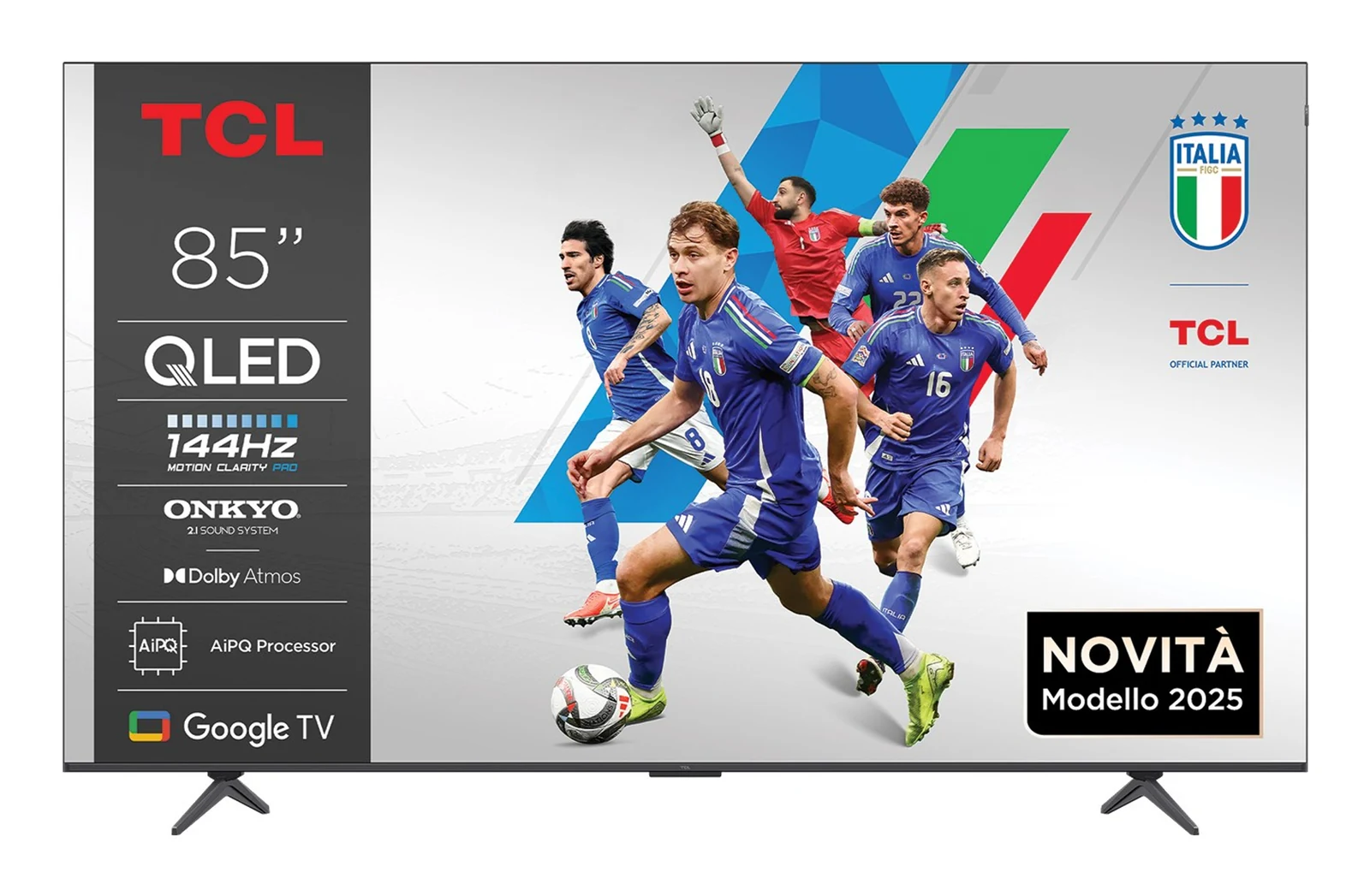 Telewizor TCL P89K QLED 85'' 4K Ultra HD z Google TV — zdjęcie 1 z 7