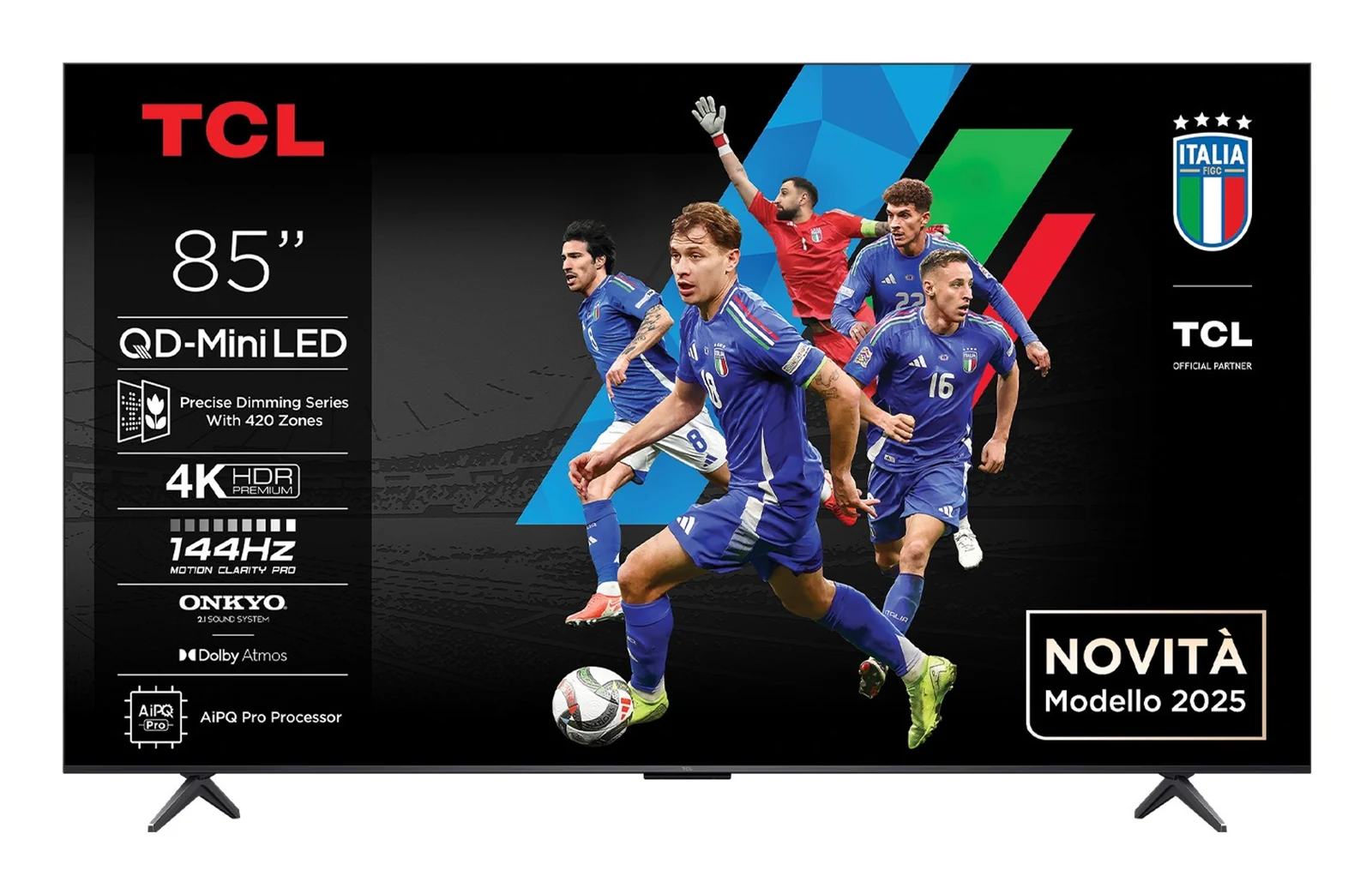 Telewizor TCL Q6C 85'' QD-Mini LED 4K Ultra HD — zdjęcie 1 z 8