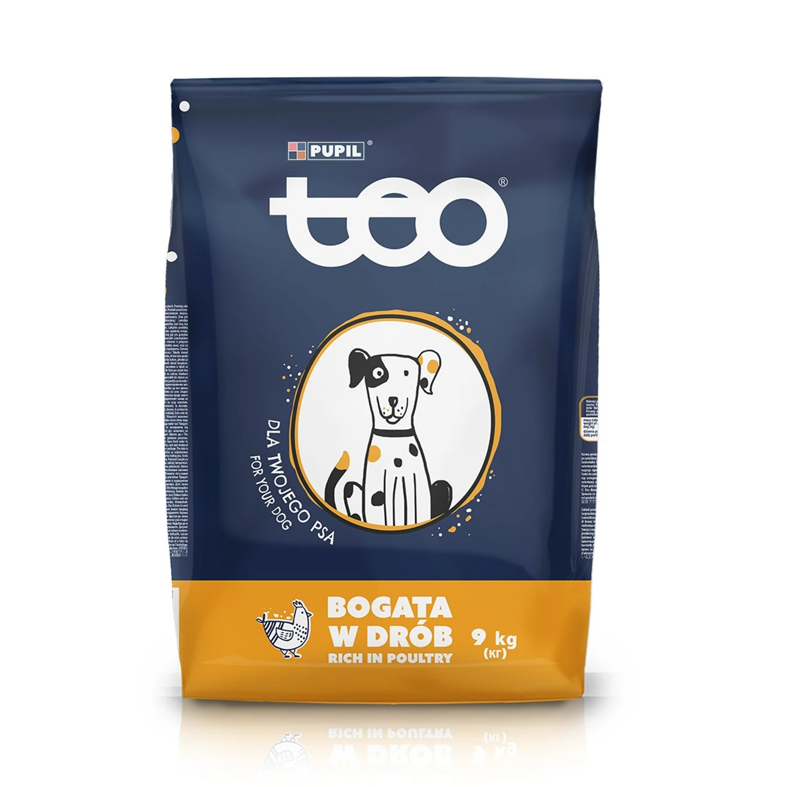 TEO bogata w drób Karma sucha 9kg — zdjęcie 1 z 3