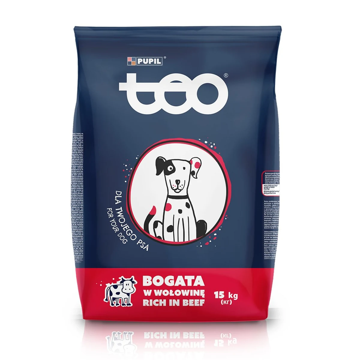 TEO Karma Sucha Wołowinowa 15kg