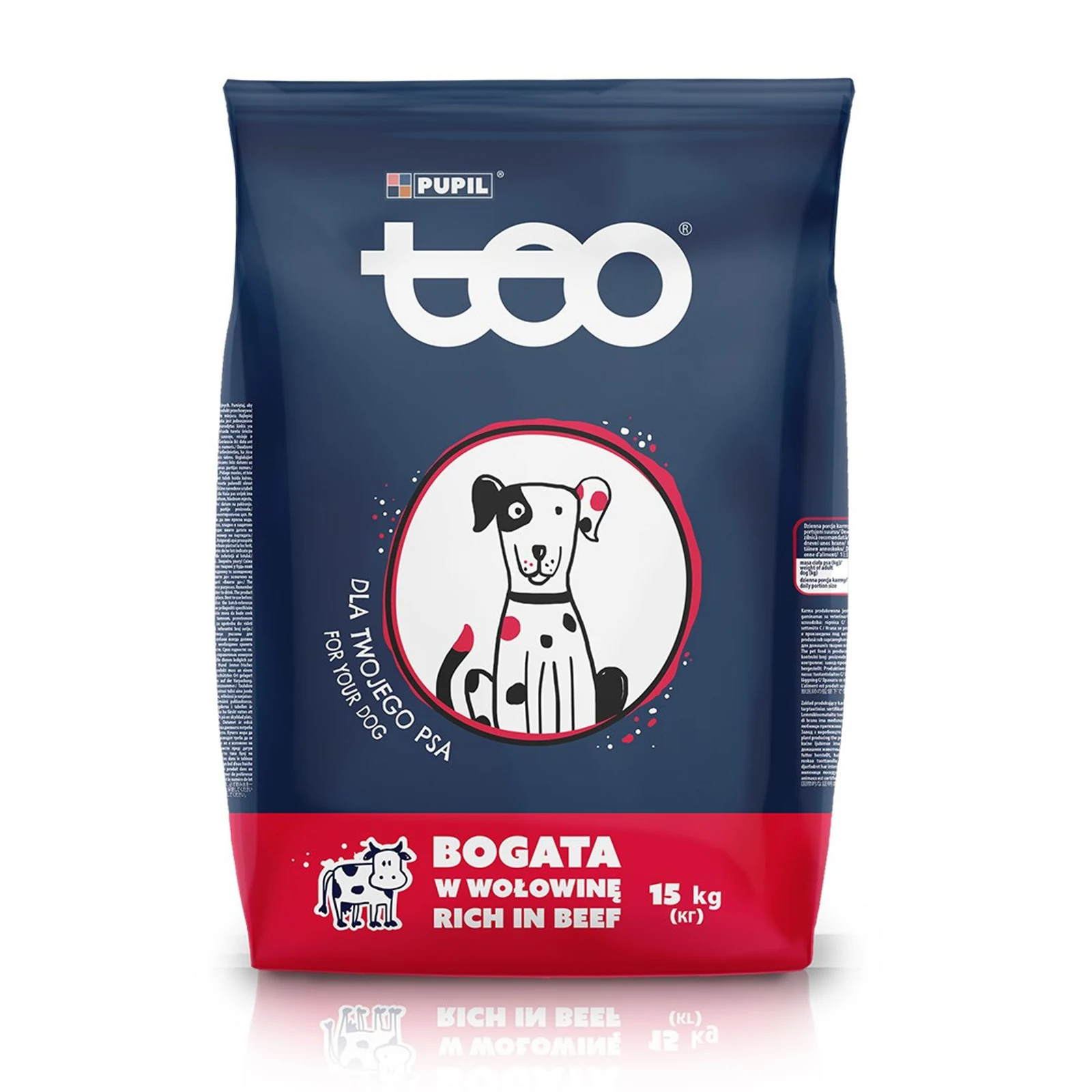 TEO Karma Sucha Wołowinowa 15kg — zdjęcie 1 z 3