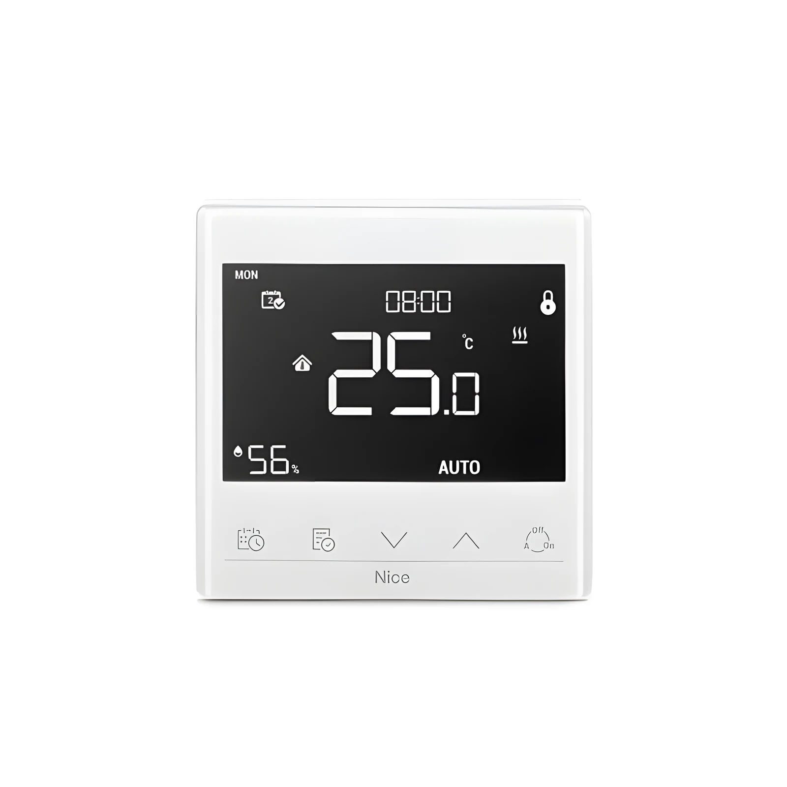 Termostat do sterowania ogrzewaniem podłogowym Nice Warm-Control White — zdjęcie 1 z 5