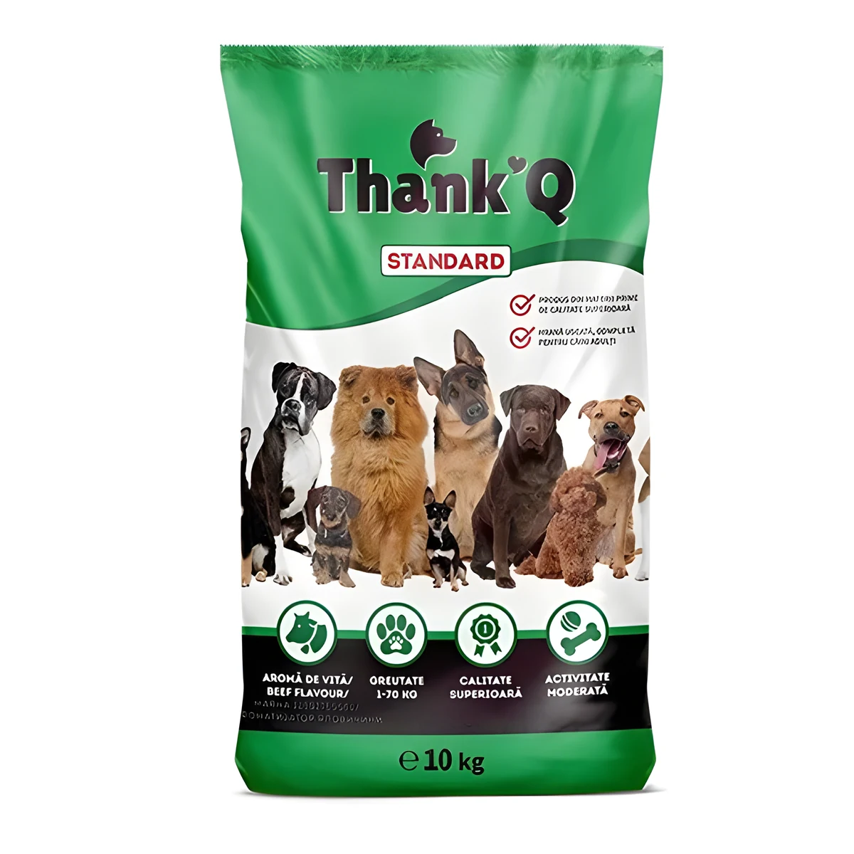 THANK'Q STANDARD 10kg - Wołowe dla psa