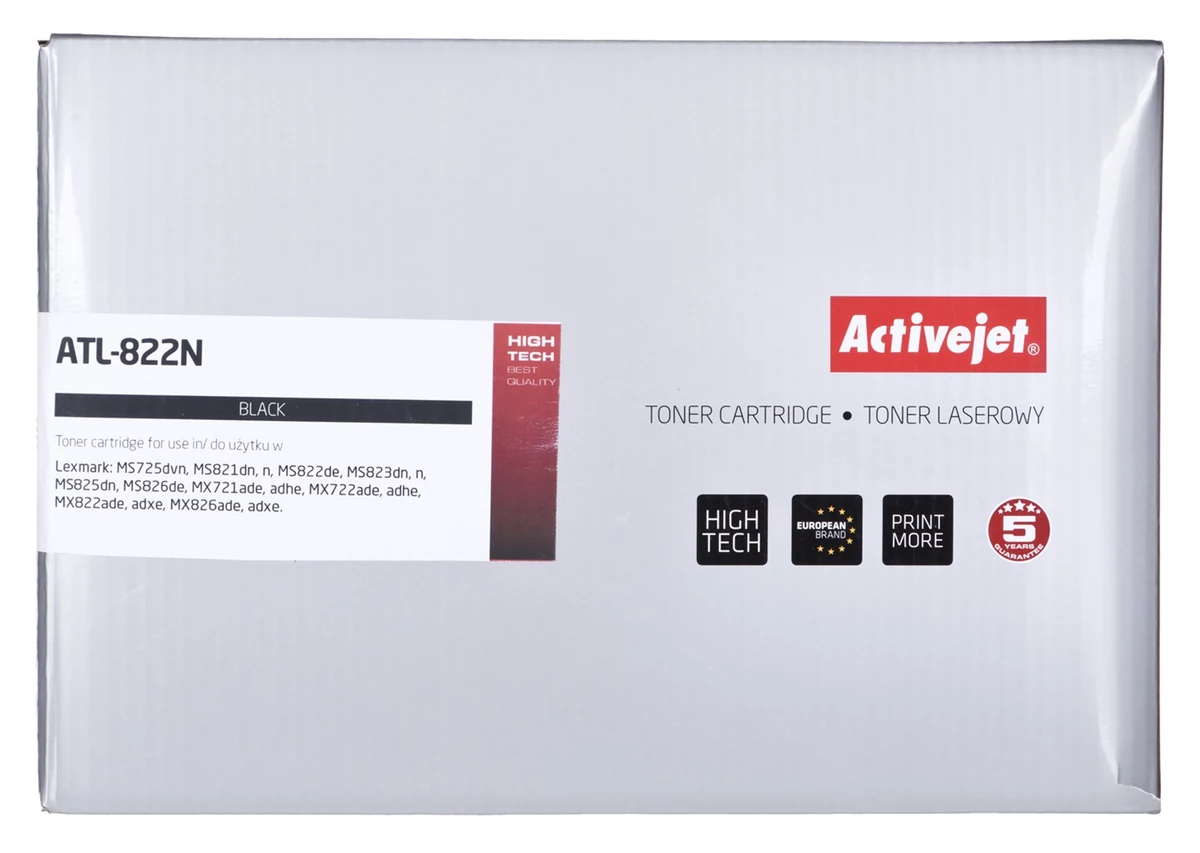 Toner Activejet ATL-822N (zamiennik Lexmark 58D2H00; 15000 stron)