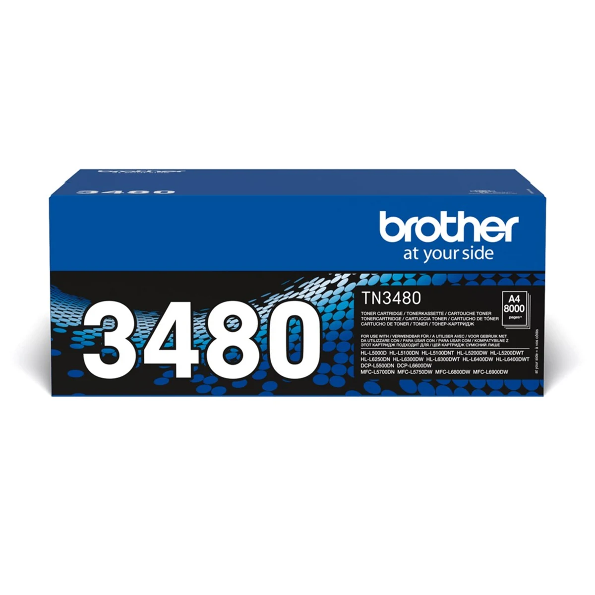 Toner Brother TN3480, czarny, 8000 stron