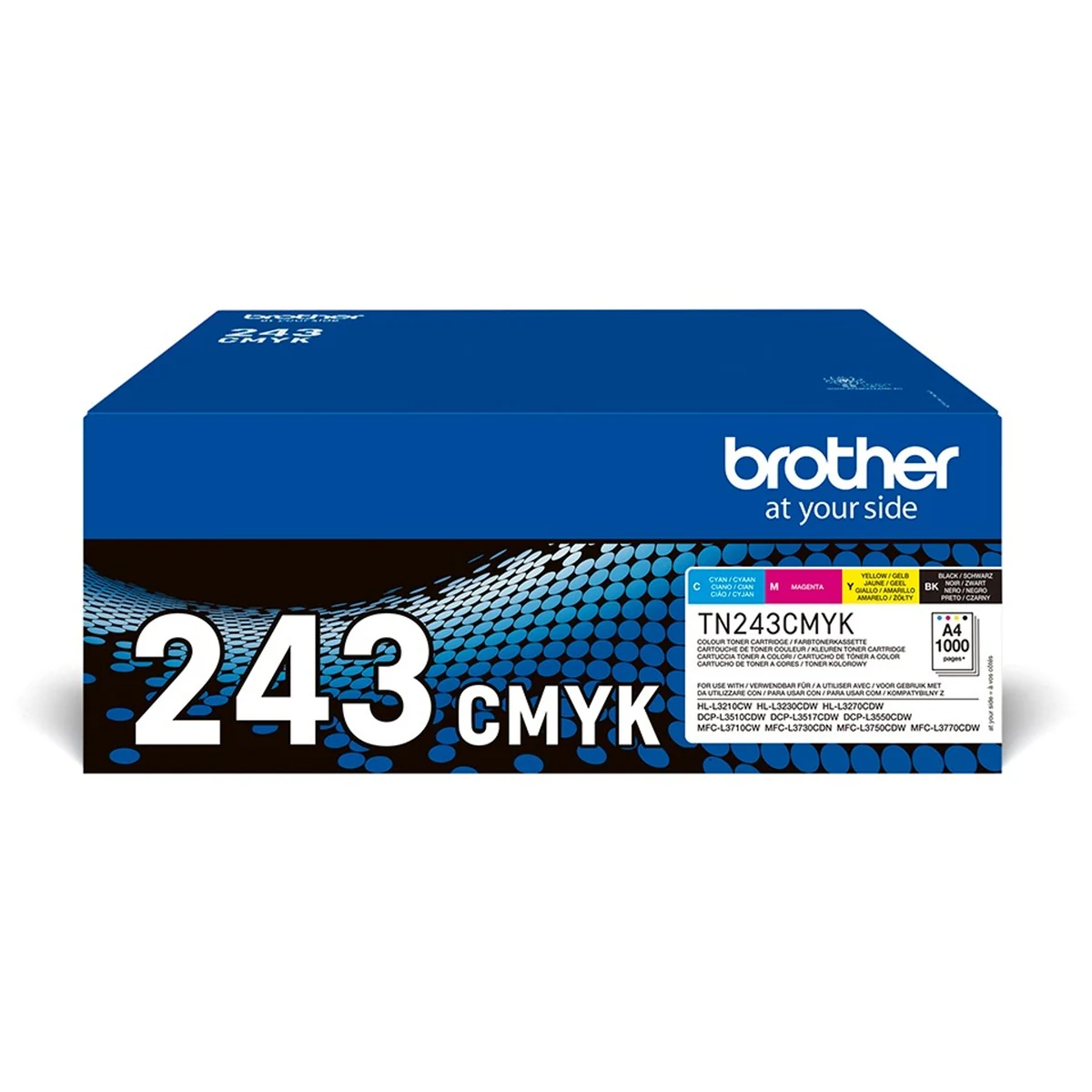 Toner Brother TN-243 CMYK, 1000 stron