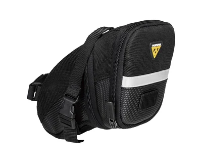 Torba rowerowa Topeak Aero Wedge Pack Medium, czarna/limonkowa
