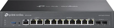 Router TP-Link Omada ER7412-M2, 2.5 Gigabit Ethernet, Gigabit Ethernet, czarny