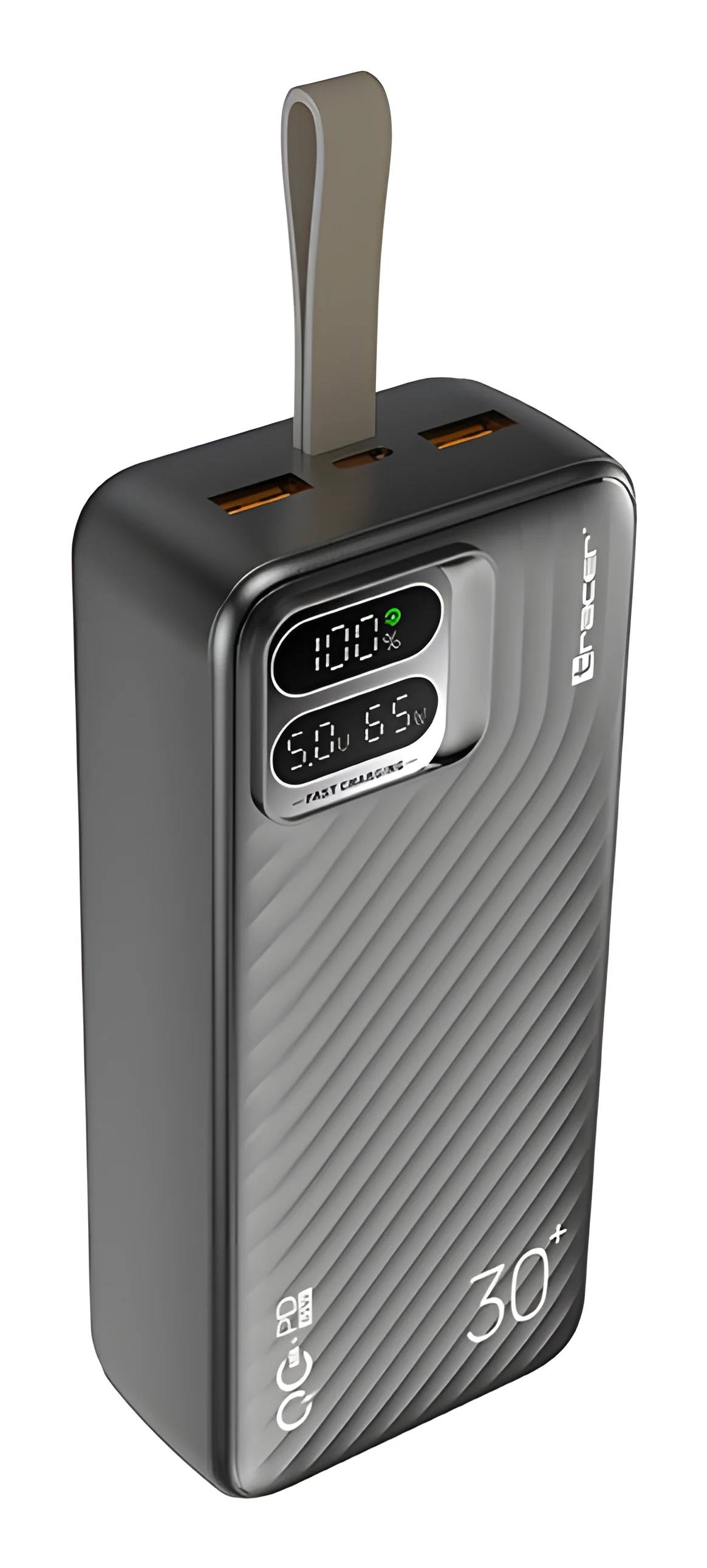 TRACER POWERBANK BLAZE 30000MAH 65W CZARNY — zdjęcie 1 z 8