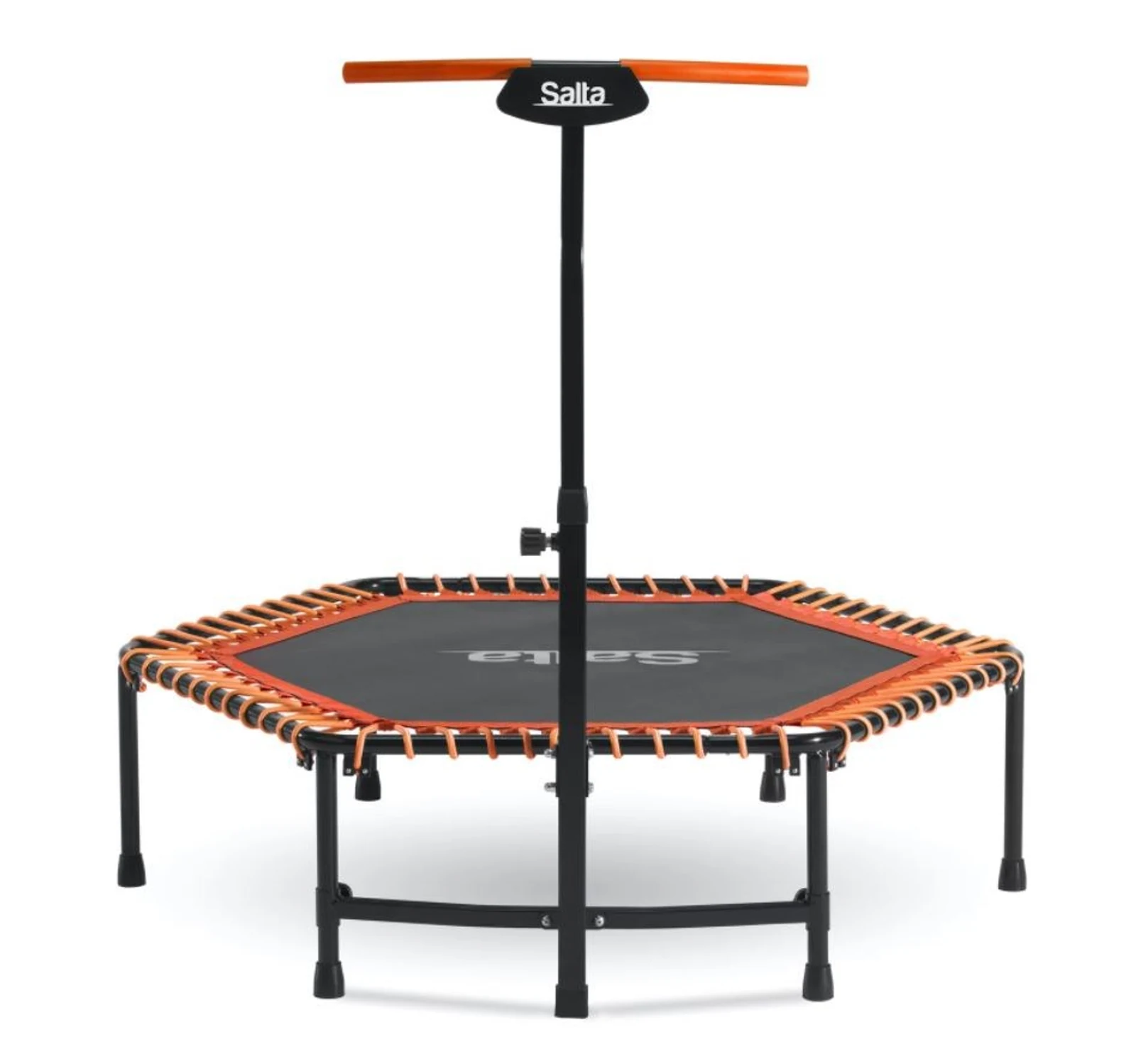 Trampolina Fitness 128 cm, pomarańczowa — zdjęcie 1 z 4