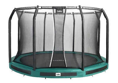 Trampolina ogrodowa Premium 427 cm zielona