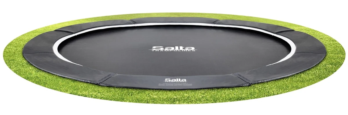 Trampolina ogrodowa Royal 366 cm, czarna