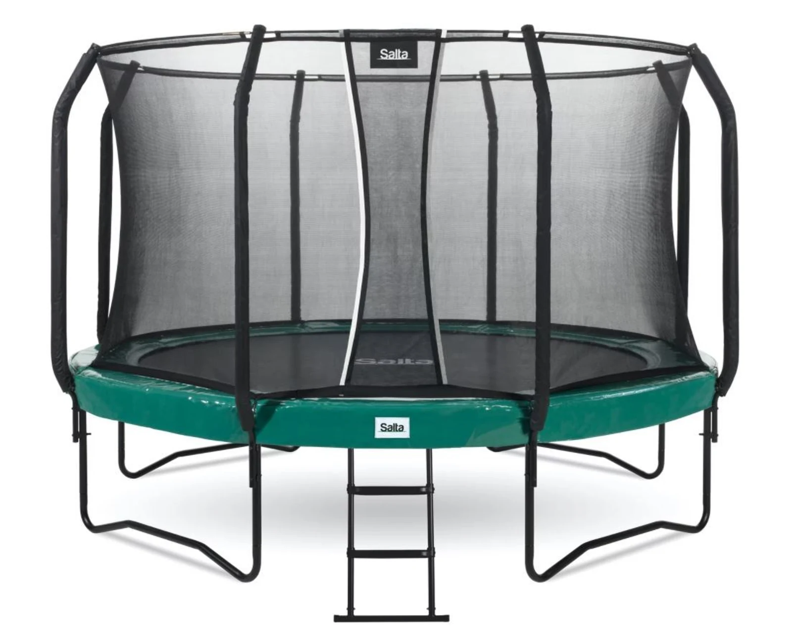 Trampolina ogrodowa Salta First Class 251 cm, zielona — zdjęcie 1 z 6