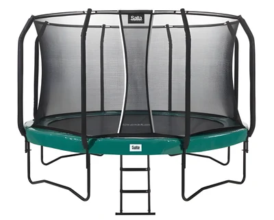 Trampolina ogrodowa Salta First Class - 427 cm - zielona