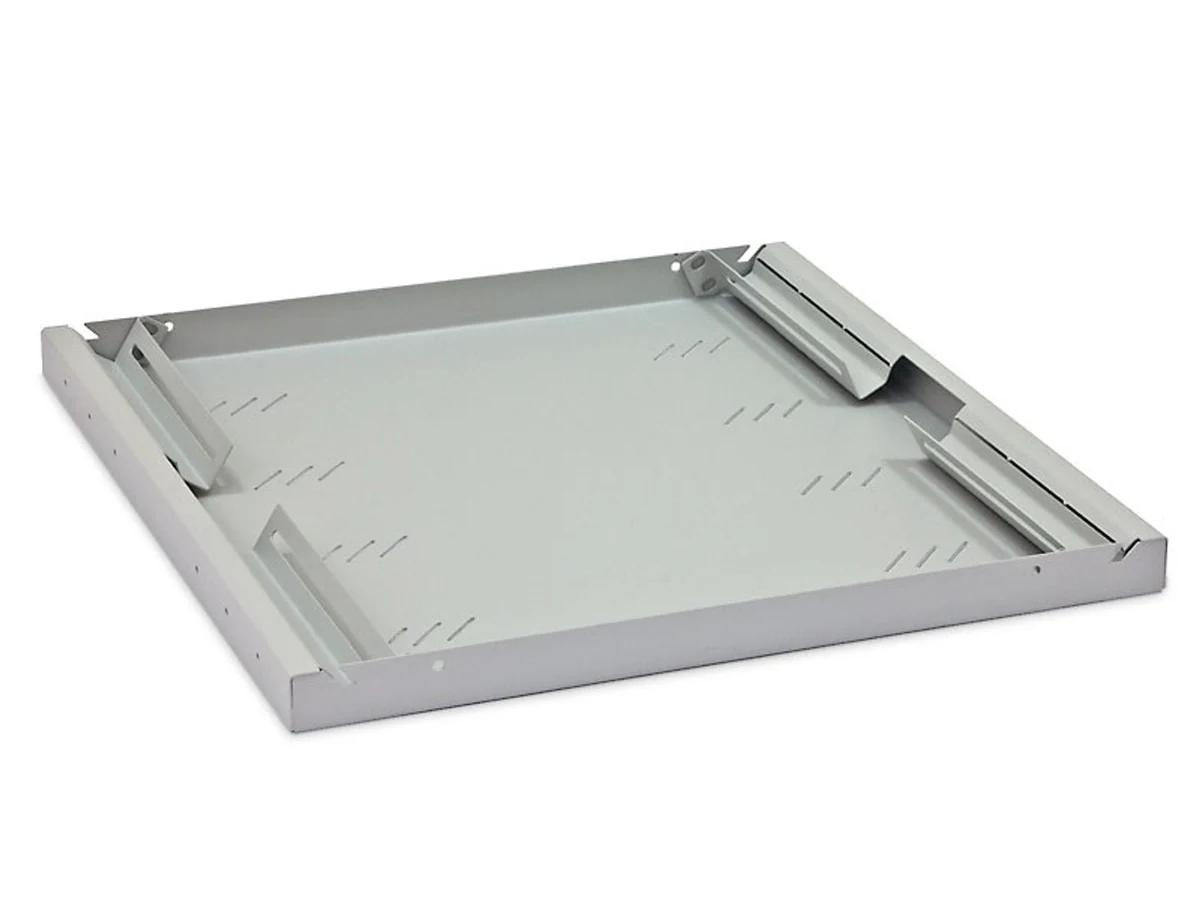 Półka do szafy rack TRITON 19" 1U, 80 kg, jasnoszara