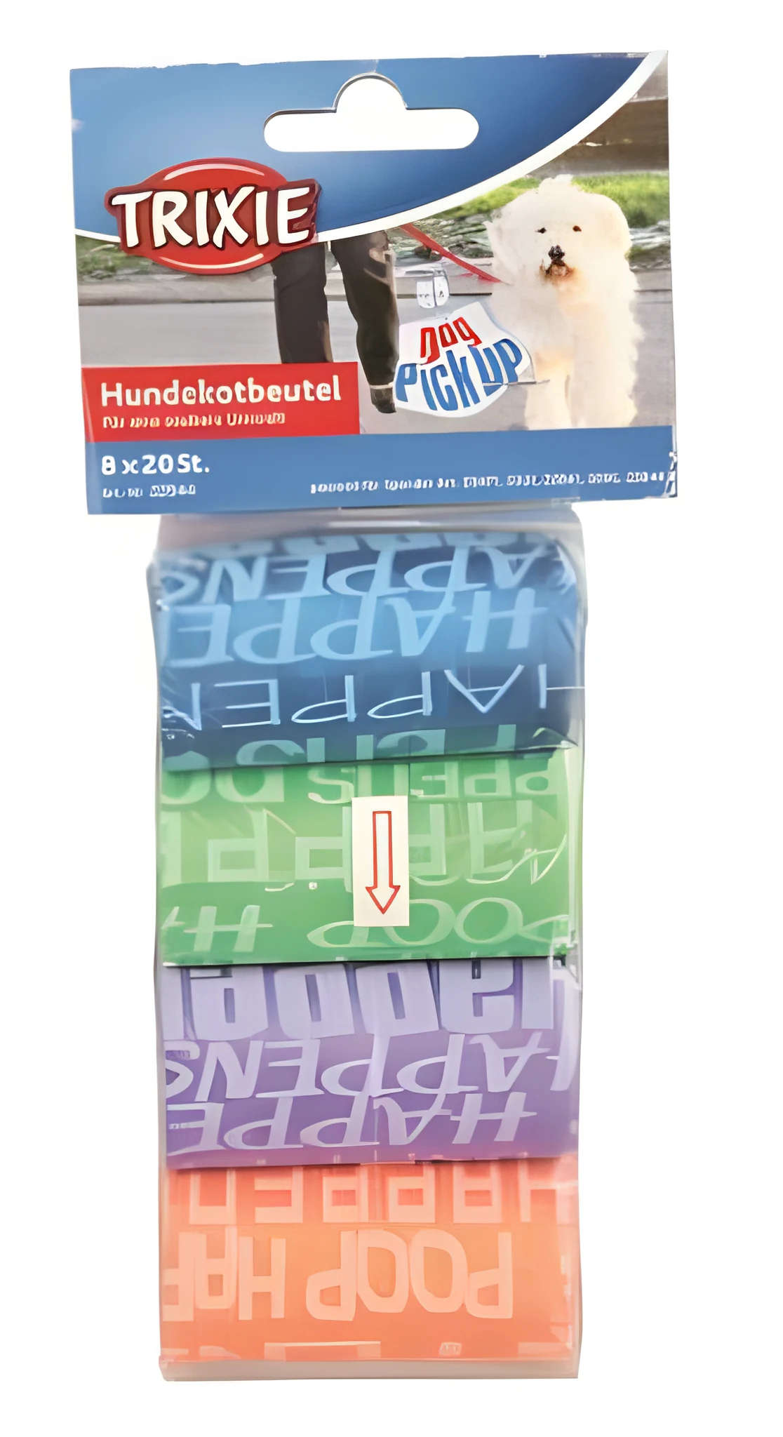 TRIXIE Doggy Pick Up - woreczki na odchody 8x20 szt.