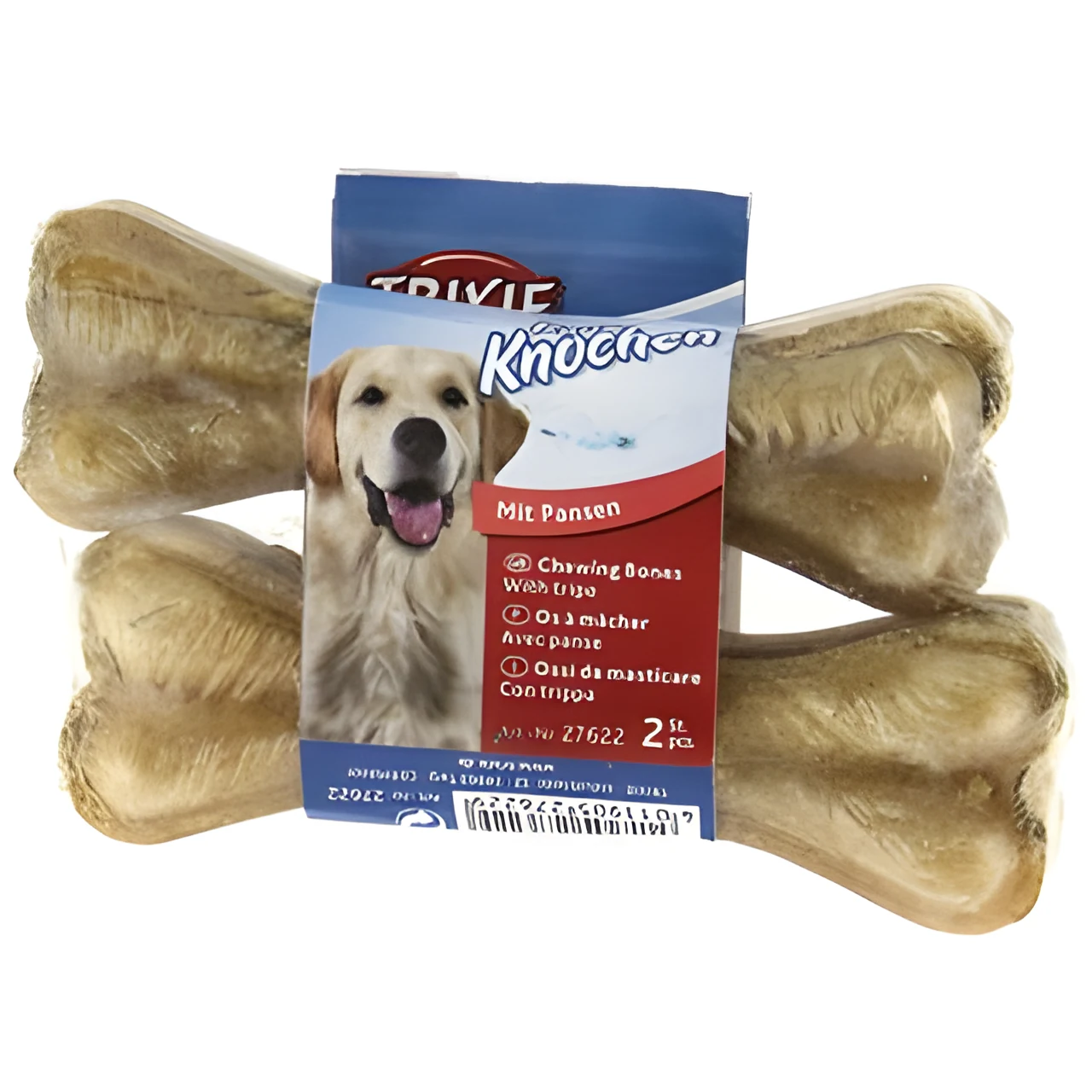 TRIXIE Kość ze żwaczem - 2x 35g