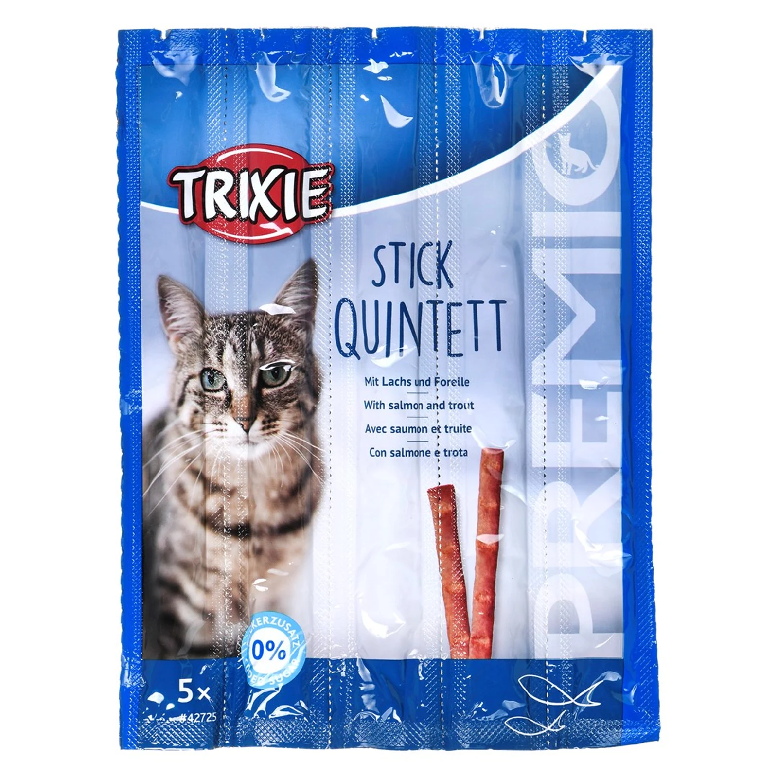Przysmaki dla psa TRIXIE Stick Quintett Premio Paluszki - 5 sztuk po 5g — zdjęcie 1 z 2