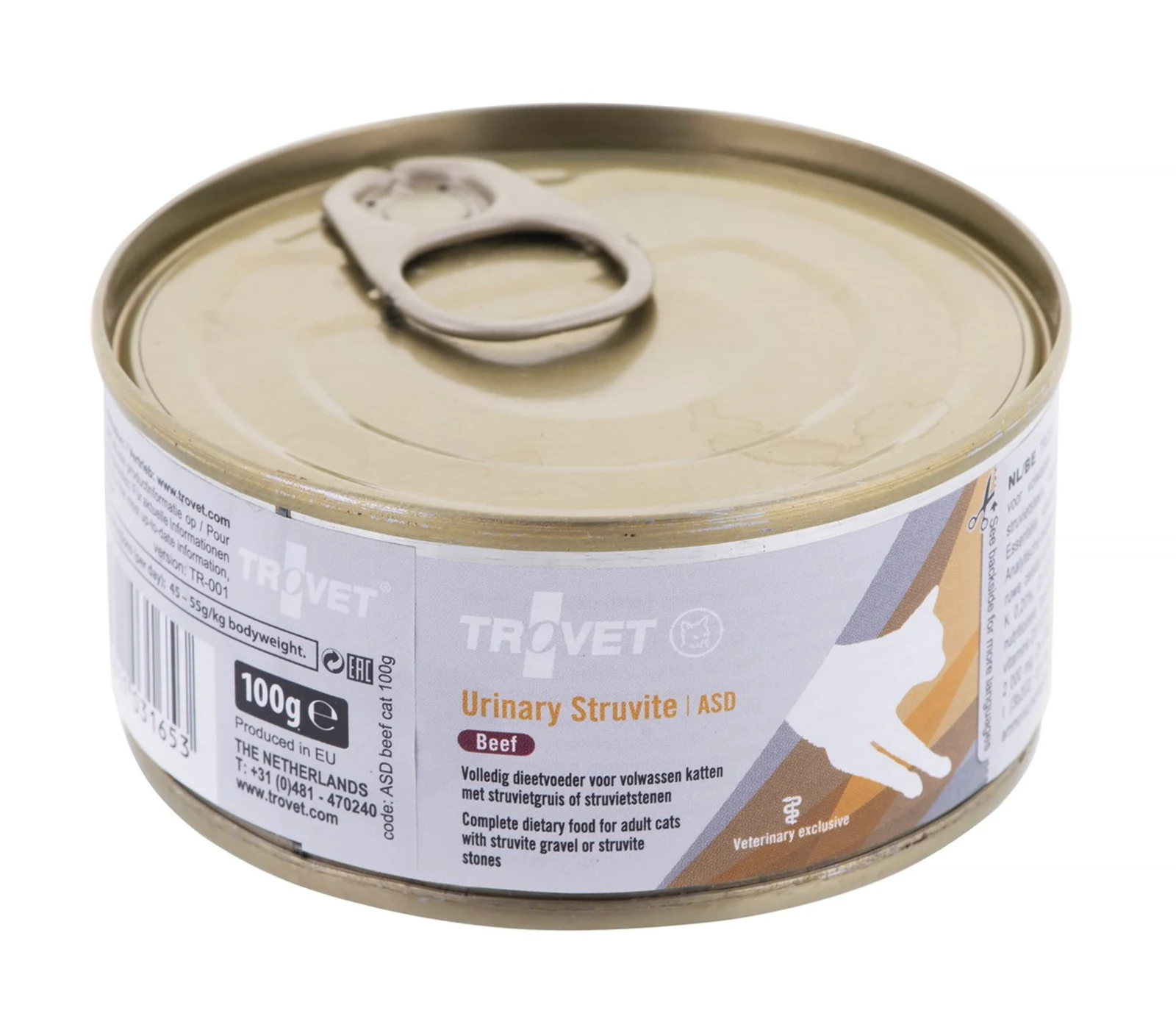 Trovet ASD Urinary Struvite - Mokra karma dla kota 100g — zdjęcie 1 z 3