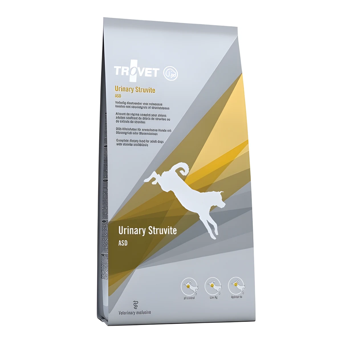 Trovet ASD Urinary Struvite pies 3kg