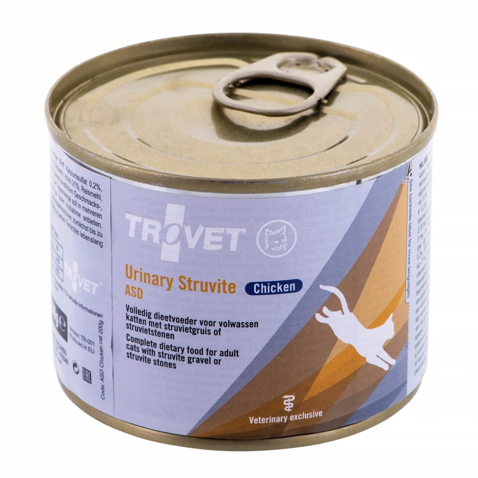 Mokra karma dla kota TROVET ASD Urinary Struvite z kurczakiem - 200 g — zdjęcie 1 z 3