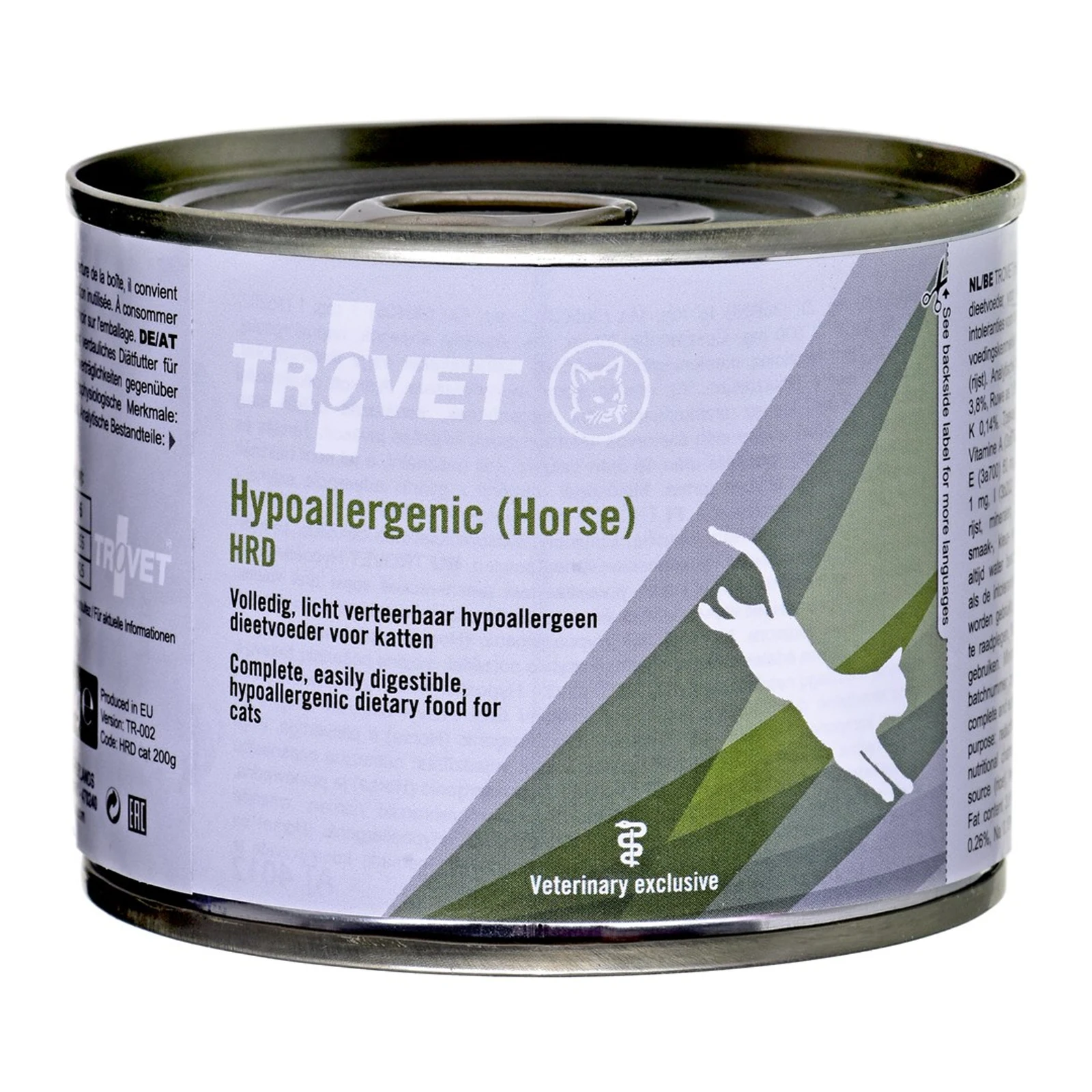 Mokra karma dla kota TROVET Horse & Rice Diet HRD 200g